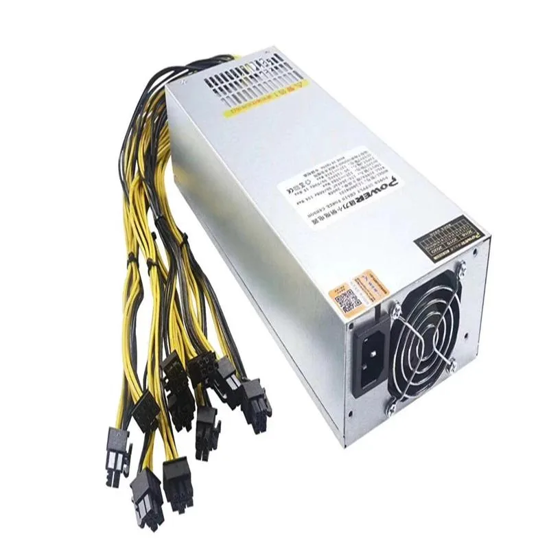 KHACHIMO KHACHIMO 12V 10*P6 2500W Mining Power Supply LL2500MINI — product photo