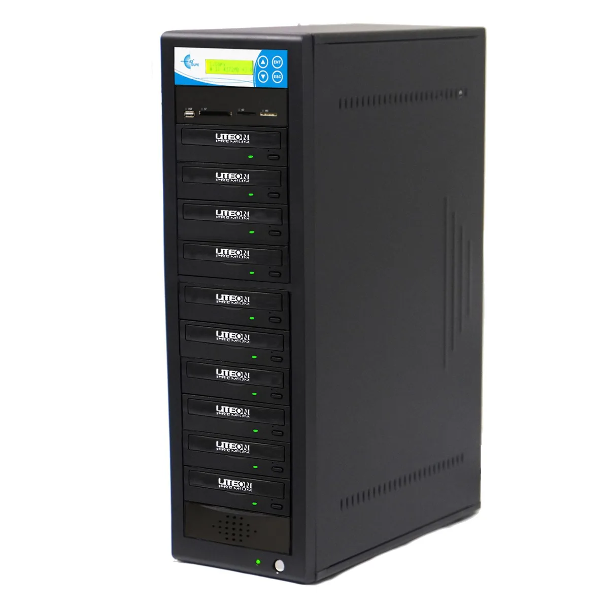 EZ Dupe, Inc. EZ Dupe 1 to 9 Media Mirror Duplicator M909-SSP — product photo