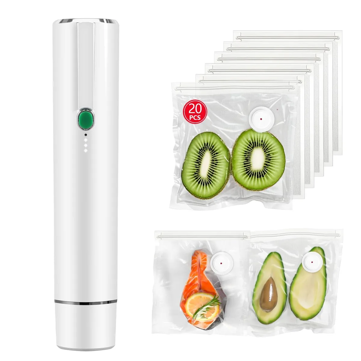 FoodSaver Vixino Vacuum Sealer + 20 Bags — product photo