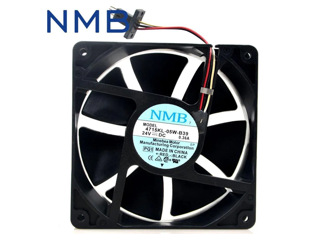 Fans Fans 4715KL-05W-B39 12038 120mm 38mm DC24V .36A case fan — product photo