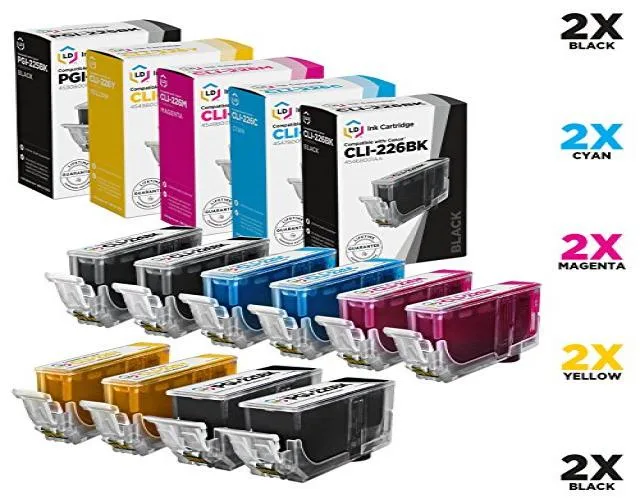 LD Products LD Products PGI-225 CLI-226 10-Pack Ink Cartridges — product photo