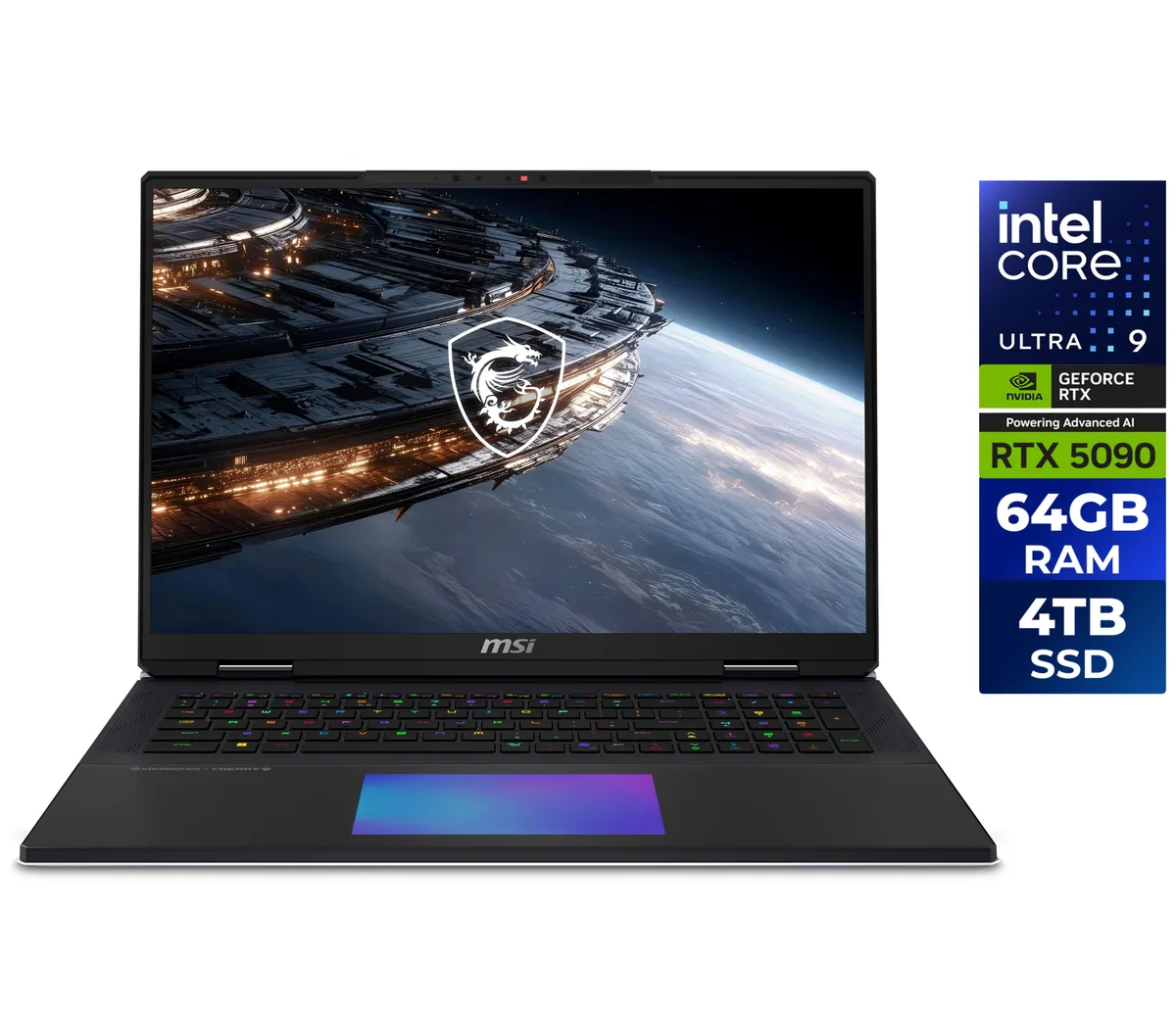 MSI MSI Titan 18 HX A2WJ-1258US gaming laptop — product photo