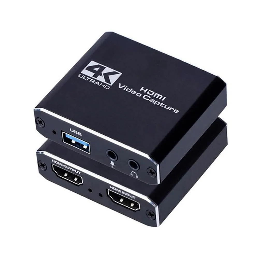 ESTONE ESTONE OZC4 4K HDMI capture card with 3.5 mm audio — product photo