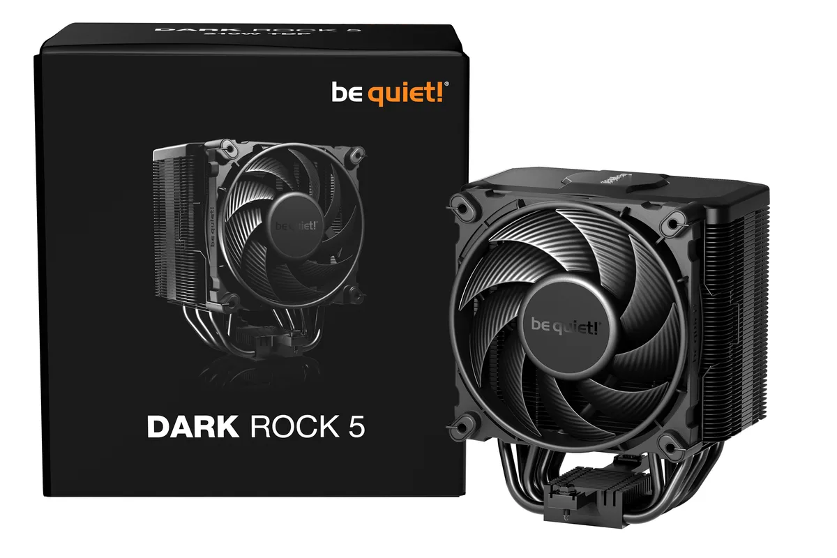 be quiet! be quiet! DARK ROCK 5 BK035 CPU cooler — fotografie produktu