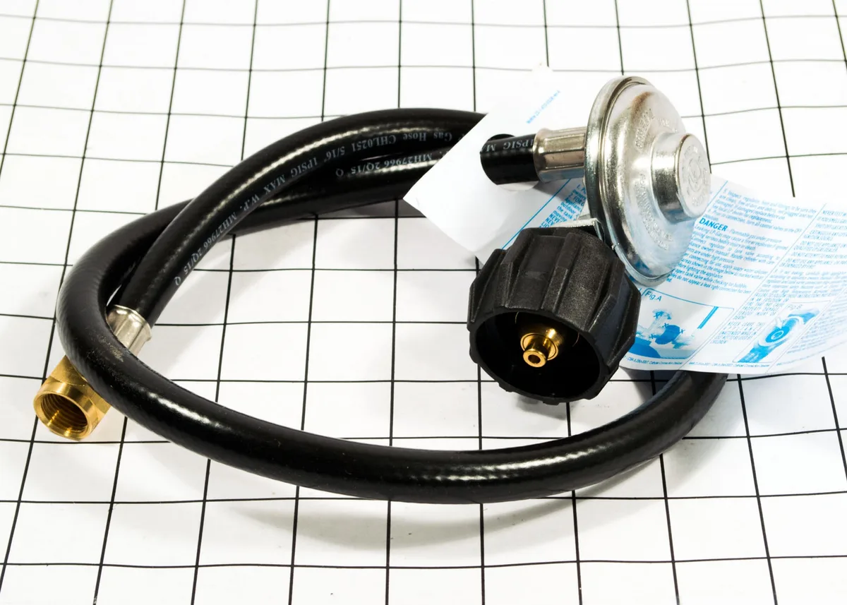 weber Weber 7627 LP hose &amp; regulator 11" WC QCC1 30" 12 — product photo
