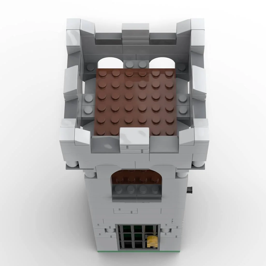 ZITIANYOUBUILD ZITIANYOUBUILD MOC-77965 Medieval Modular Dungeon Tower 400 Parts — product photo
