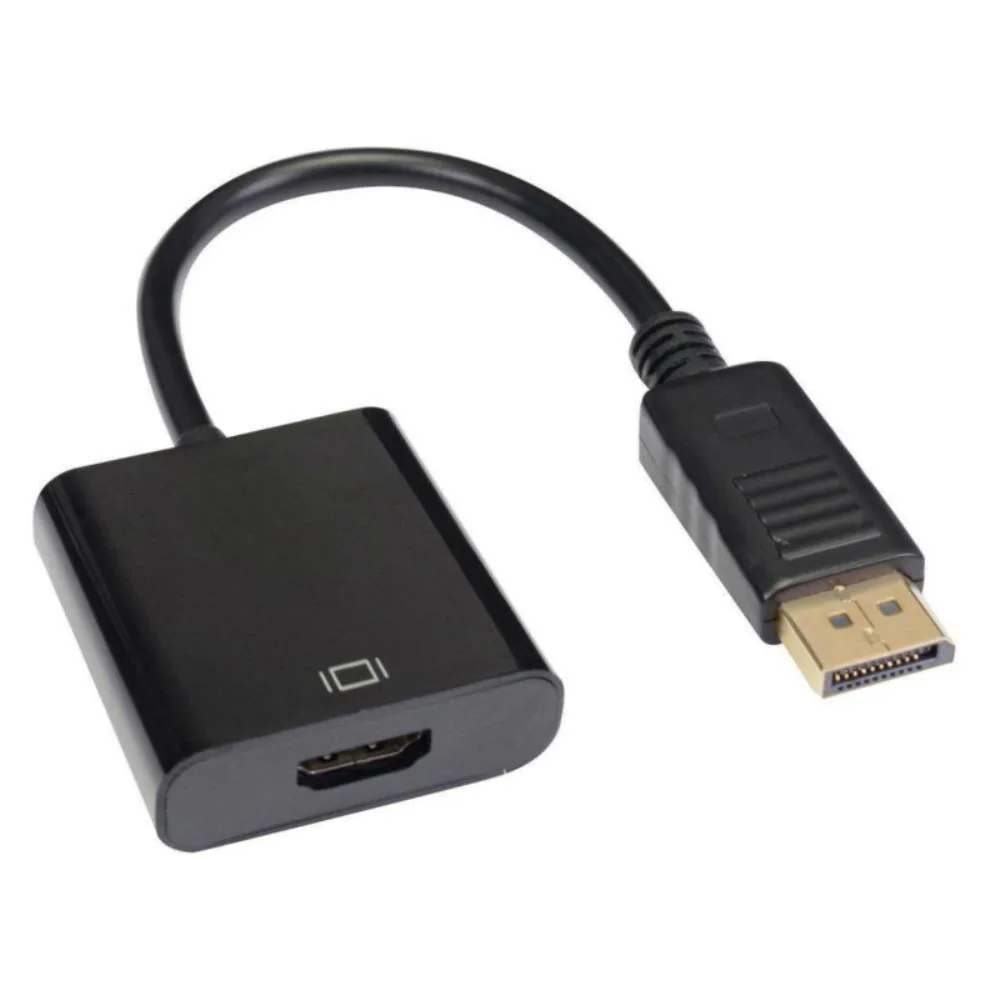 Ruth's sister Ruth's sister DisplayPort 1.4 Male to HDMI Female Adapter 8 Inches 1080P — product photo
