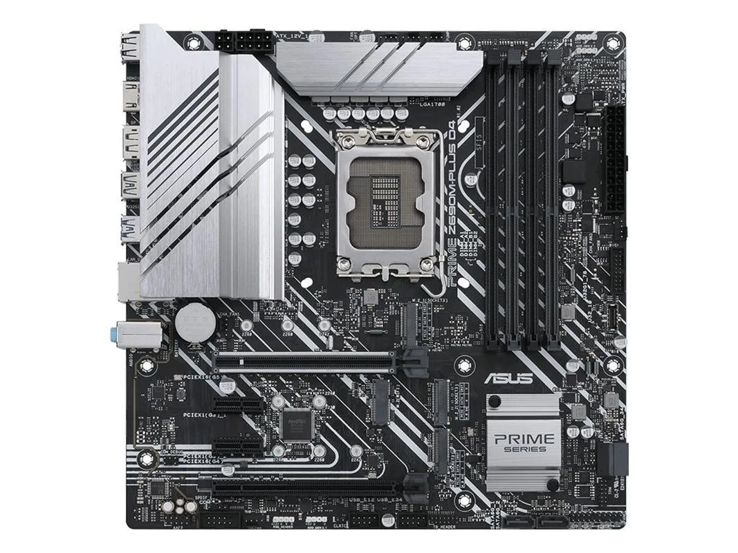 ASUS ASUS PRIME Z690M-PLUS D4 DDR4 128GB Intel motherboard — product photo