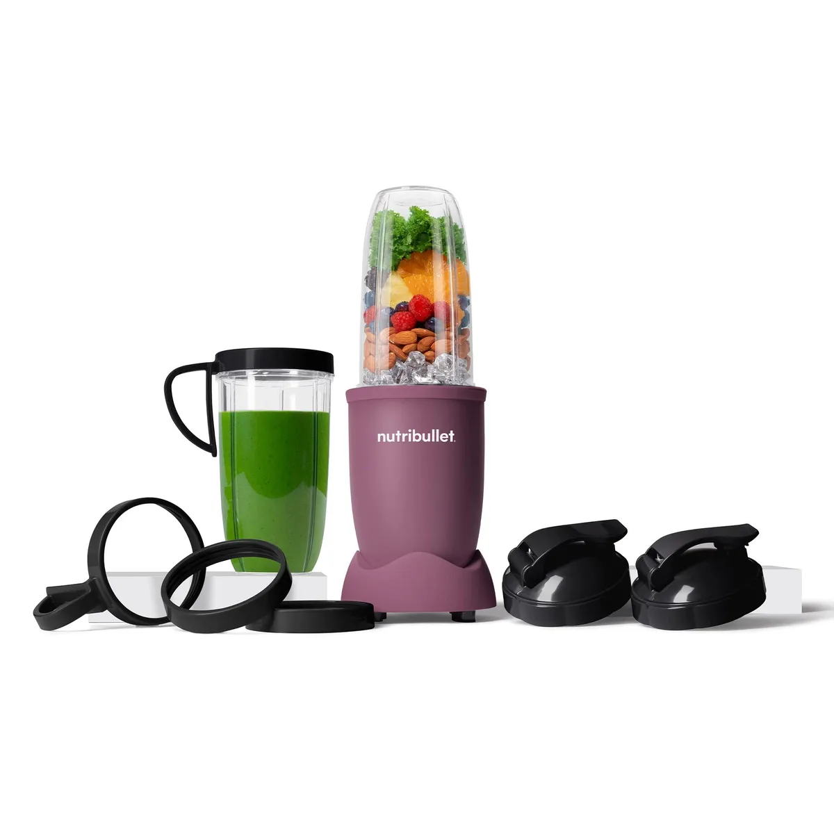  NutriBullet NB9-1301ALP Pro 13 Pcs Matte Light Plum 900W Mini Blender — product photo