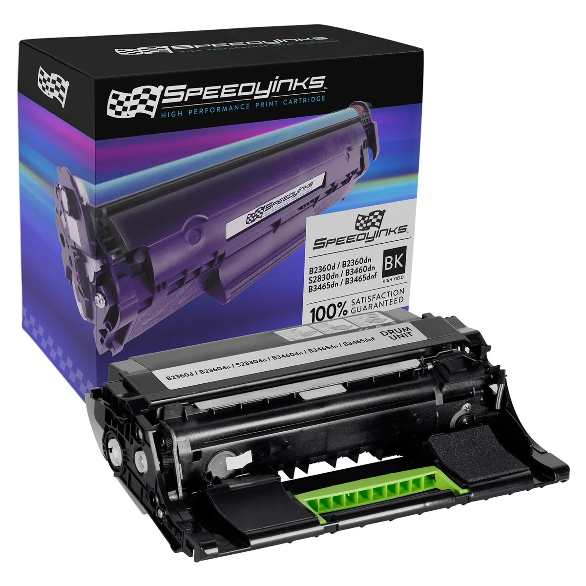 SpeedyInks SpeedyInks Drum Unit for Dell 331-9811 KVK63 Black 60000 Pages — product photo