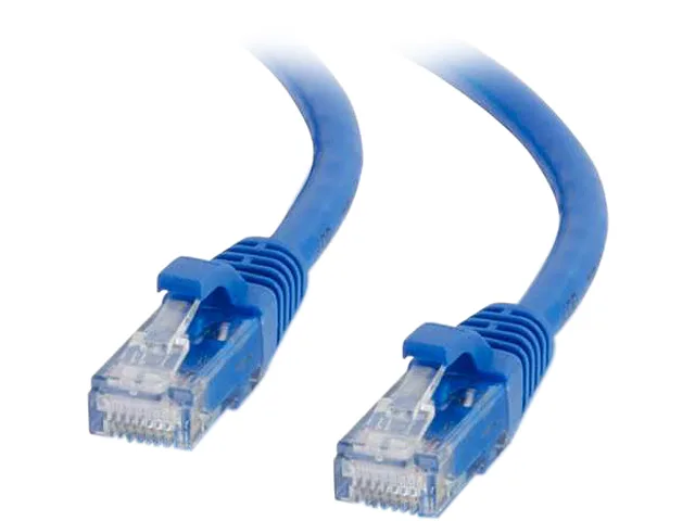 Cables To Go Cables To Go 50878 75 ft Cat6a Snagless UTP network ethernet cable Blue — product photo