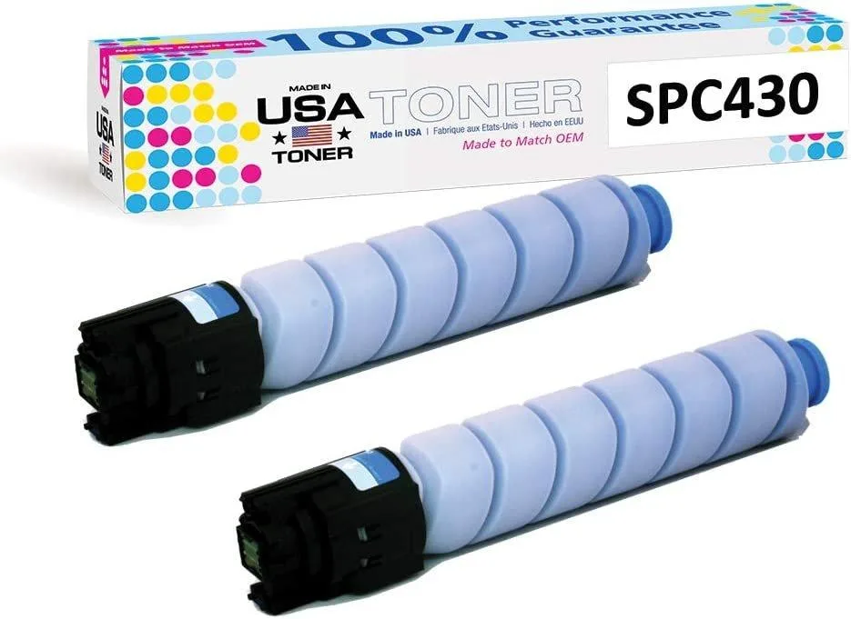MADE IN USA TONER MADE IN USA TONER Compatible Cyan Toner Cartridge 2 Pack 360g 21000 Pages — product photo