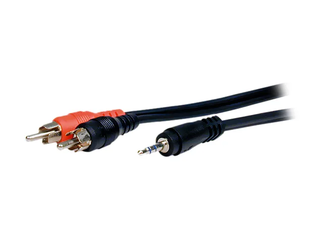 Comprehensive Cable and Connectivity Comprehensive Cable and Connectivity MPS-2PP-6ST 3.5mm Stereo to 2 RCA Cable 6 ft — product photo