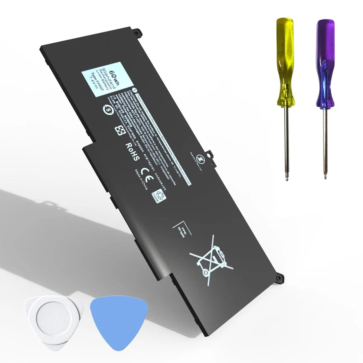  DELL F3YGT 60Wh 7.6V 4-cell Latitude 7000 Battery — product photo