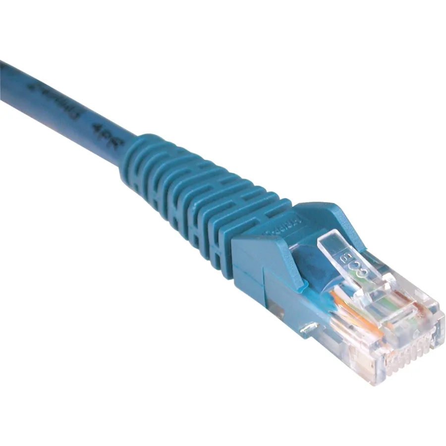 Tripp Lite Tripp Lite N001-001-BL 1 ft Cat 5E network ethernet cable — product photo