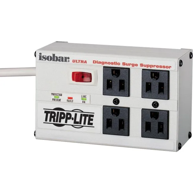 Tripp Lite Tripp Lite ISOBAR4ULTRA 4-outlet 3330 J surge protector 6 ft — product photo