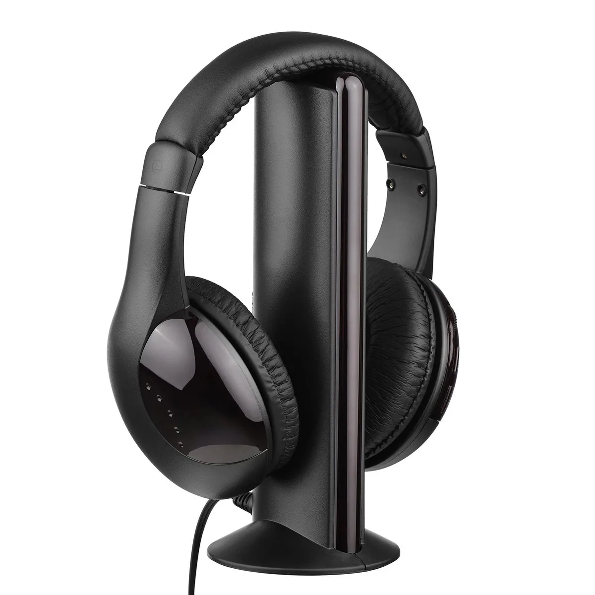 Universal Universal 5-in-1 Wireless Headset Headphone Black — product photo