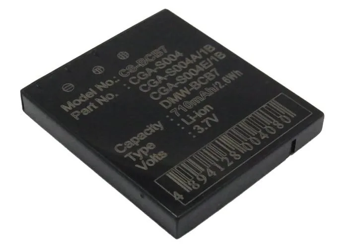 Cameron &amp; Co Cameron &amp; Co DS-CS-BCB7 camera battery 710mAh 3.7V black — product photo