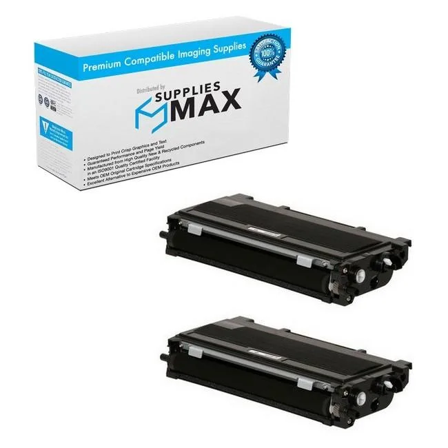 SuppliesMax SuppliesMax Jumbo Toner Cartridge 2 Pack 5000 Page Yield — product photo