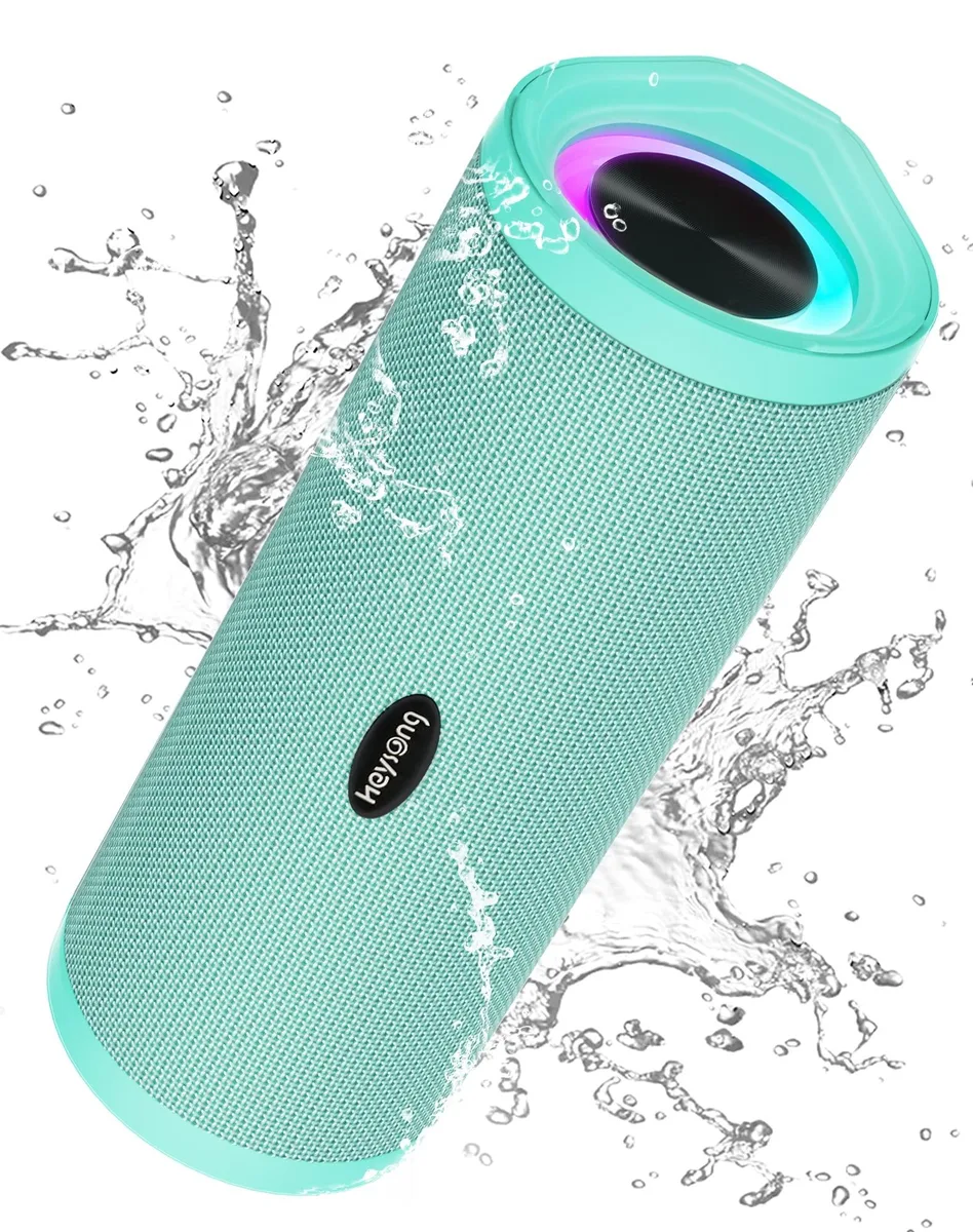 HEYSONG HEYSONG REVERB BT138P portable speaker Bluetooth 5.0 5000mAh 40h IPX7 Mint Green — product photo