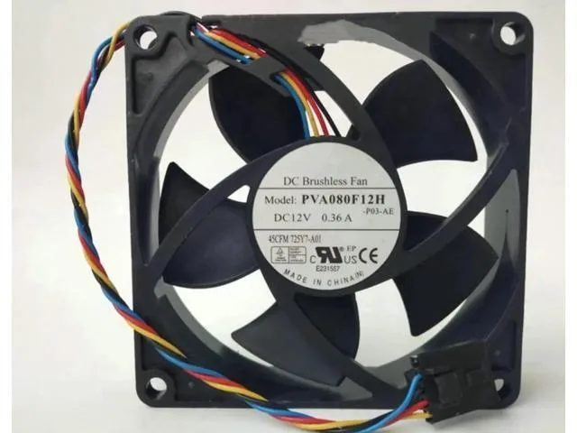 TSUJ TSUJ 2 in 1 accessory Kepler-C72J-OYS-0262 12V 4200RPM 45CFM 80x80x20mm 4-Wire — product photo
