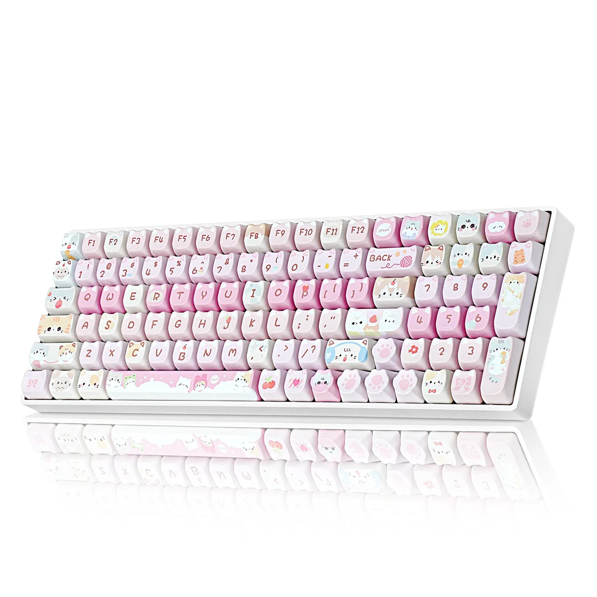 ZORNHER ZORNHER ZH100 98% Pink Gaming Keyboard — product photo