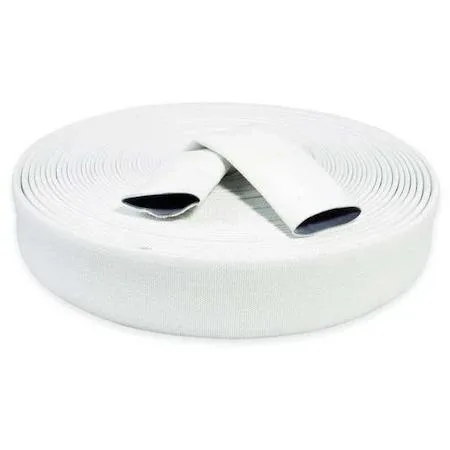 Value Brand Value Brand 2" ID x 100 ft Rubber Water Discharge Hose 125 PSI White — product photo