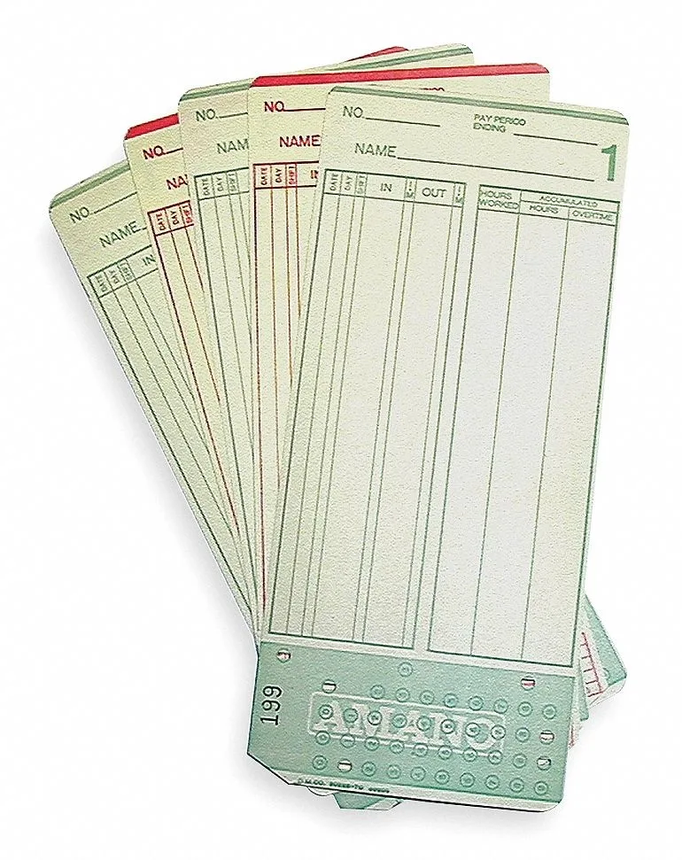 Amano Amano 099000 Time Cards 1000 Pack — product photo