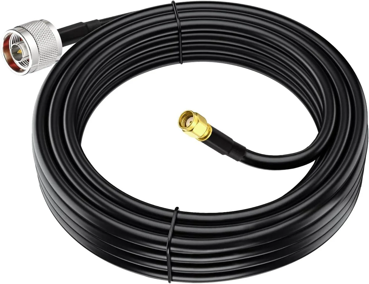 PISKEKAT PISKEKAT N Male to RP-SMA Male Cable KSR240 10ft — product photo