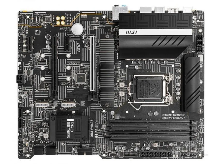 MSI MSI Z590-A PRO Intel motherboard — product photo