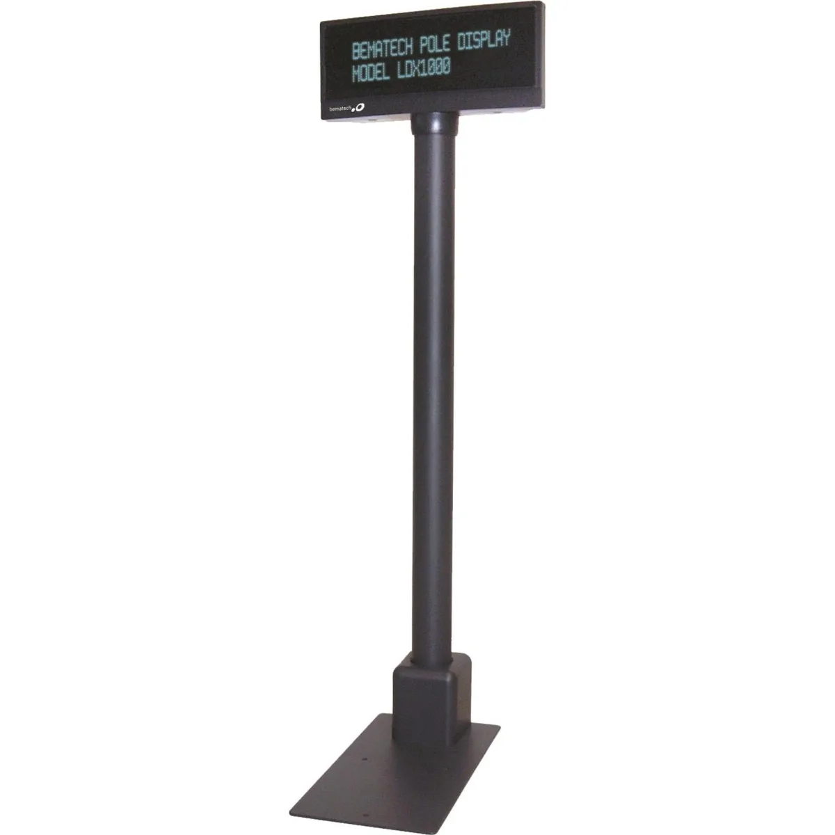 Bematech Bematech LDX1000UP pole display, 20 columns × 2 lines, PoweredUSB, 21.5" height — product photo