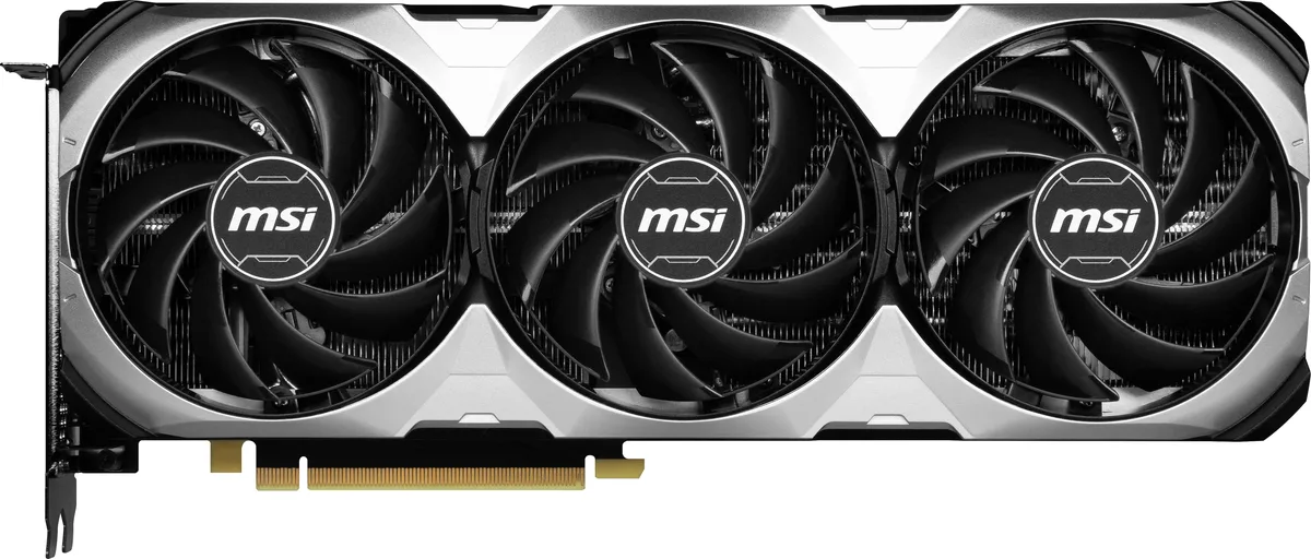 MSI MSI RTX 4070 Ti VENTUS 3X 12G OC graphics card — product photo