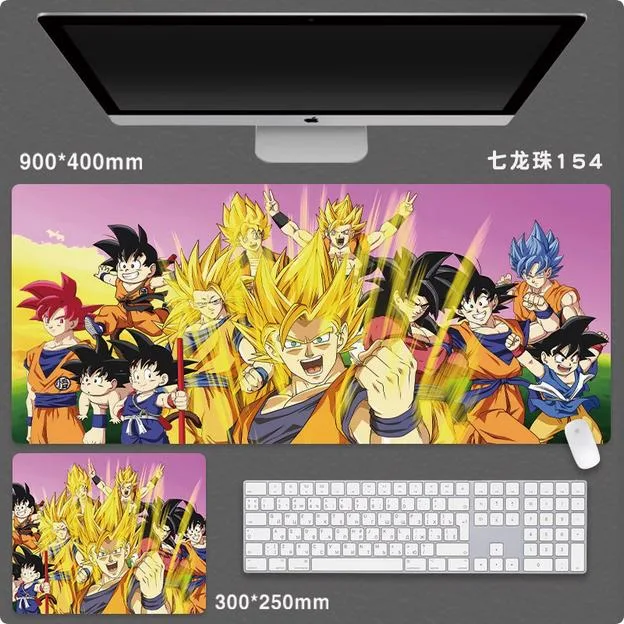 Enfain Enfain Dragon Ball Goku Extended Mouse Pad 35.4" x 15.7 — product photo