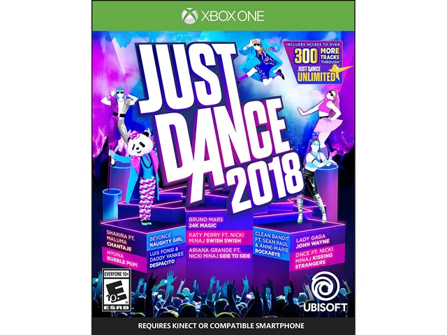 Ubisoft Ubisoft Just Dance 2018 Xbox One Video Game — product photo