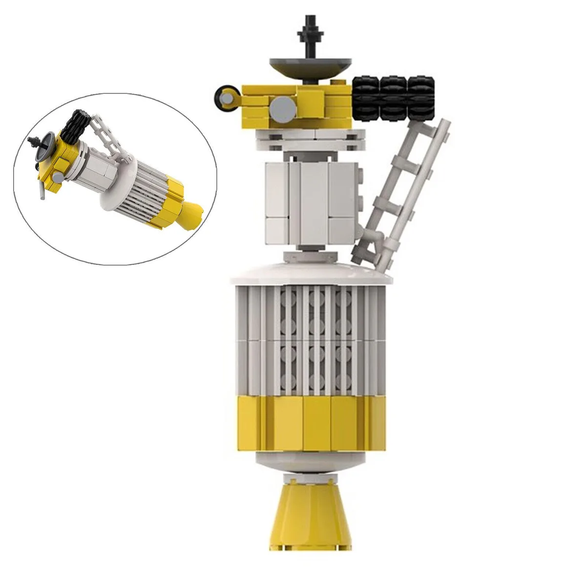 ZITIANYOUBUILD ZITIANYOUBUILD MOC-72395 Ulysses Spacecraft 1:70 Scale educational building set — product photo