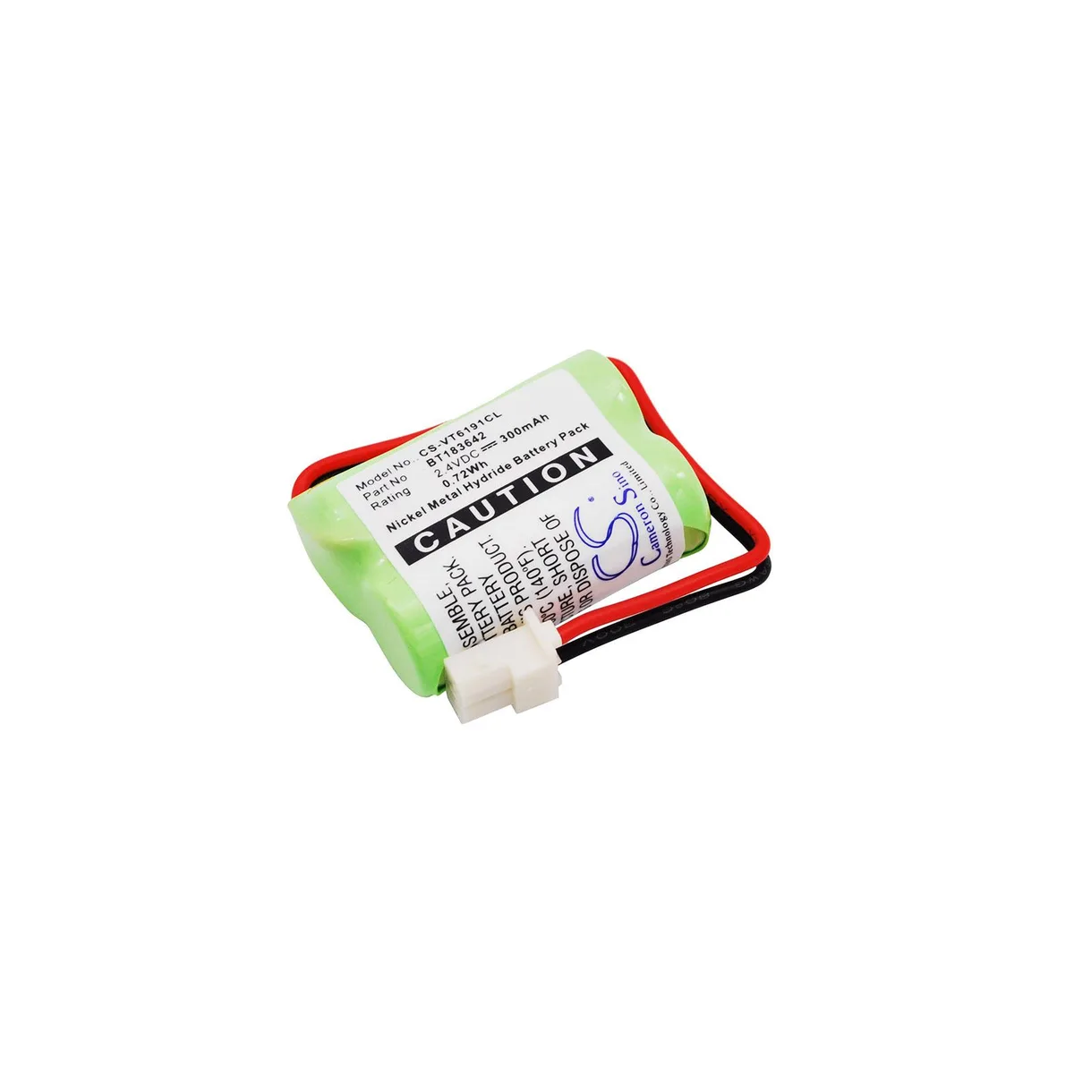 Cameron &amp; Co Cameron &amp; Co DS-CS-VT6191CL Ni-MH battery 2.4V 300mAh green — product photo