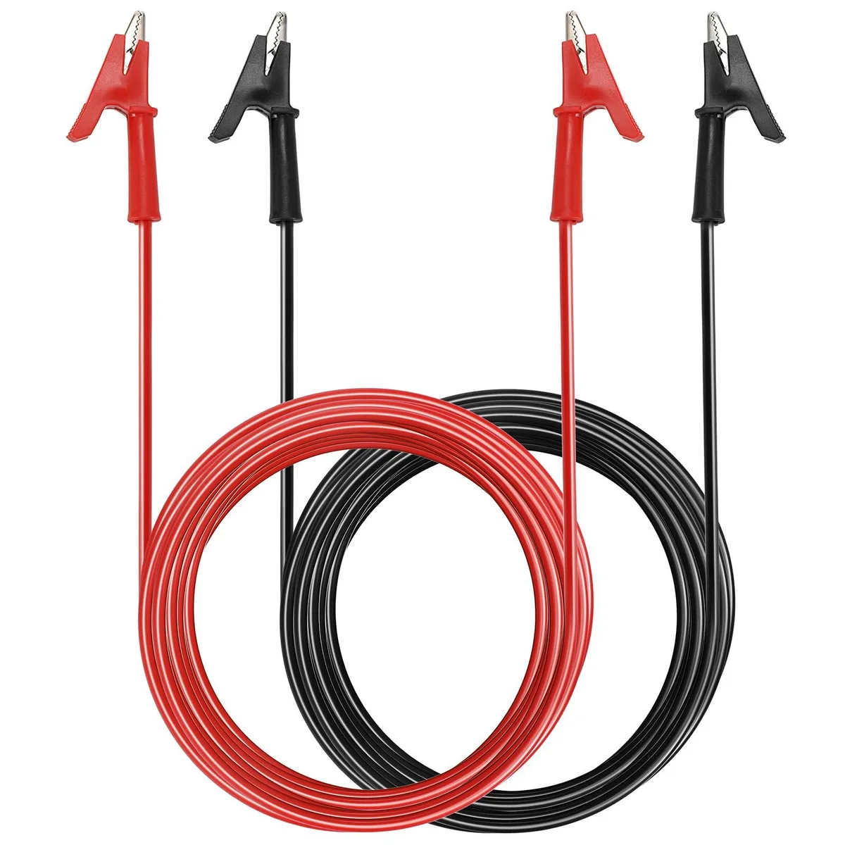 KEHIPI KEHIPI Dual-Ended Alligator Clips 15A 1500V 9.8ft 10mm 2pcs — product photo