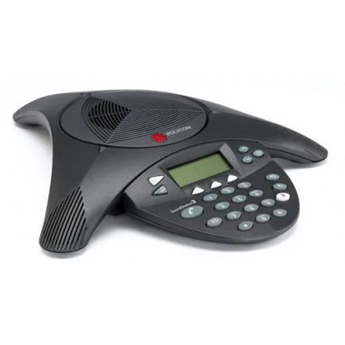 POLYCOM POLYCOM 2201-16200-601 SoundStation 2 conference phone base only — product photo