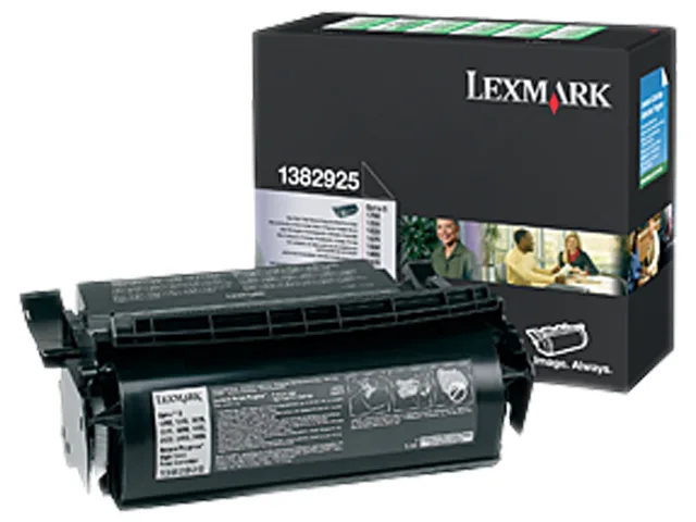 Lexmark Lexmark 1382925 High Yield Toner Cartridge Black 17600 pages toner cartridges (genuine brands) — product photo