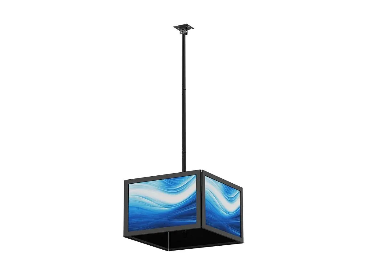 Monoprice Inc. Monoprice 134196 Quad Sided Ceiling TV Mount 32-65\" 66lbs — product photo