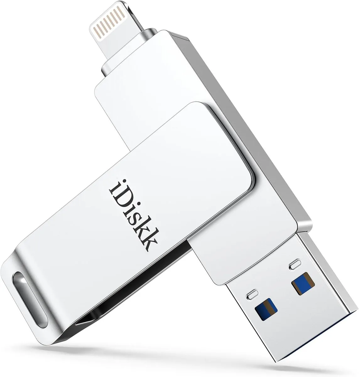 iDiskk iDiskk U006 128GB USB 3.0 Type C &amp; Type A Silver — product photo