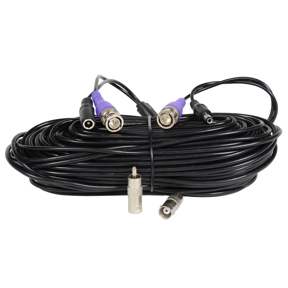 VideoSecu VideoSecu CBHD100-N1 100ft all-in-one video power cable surveillance accessory — product photo