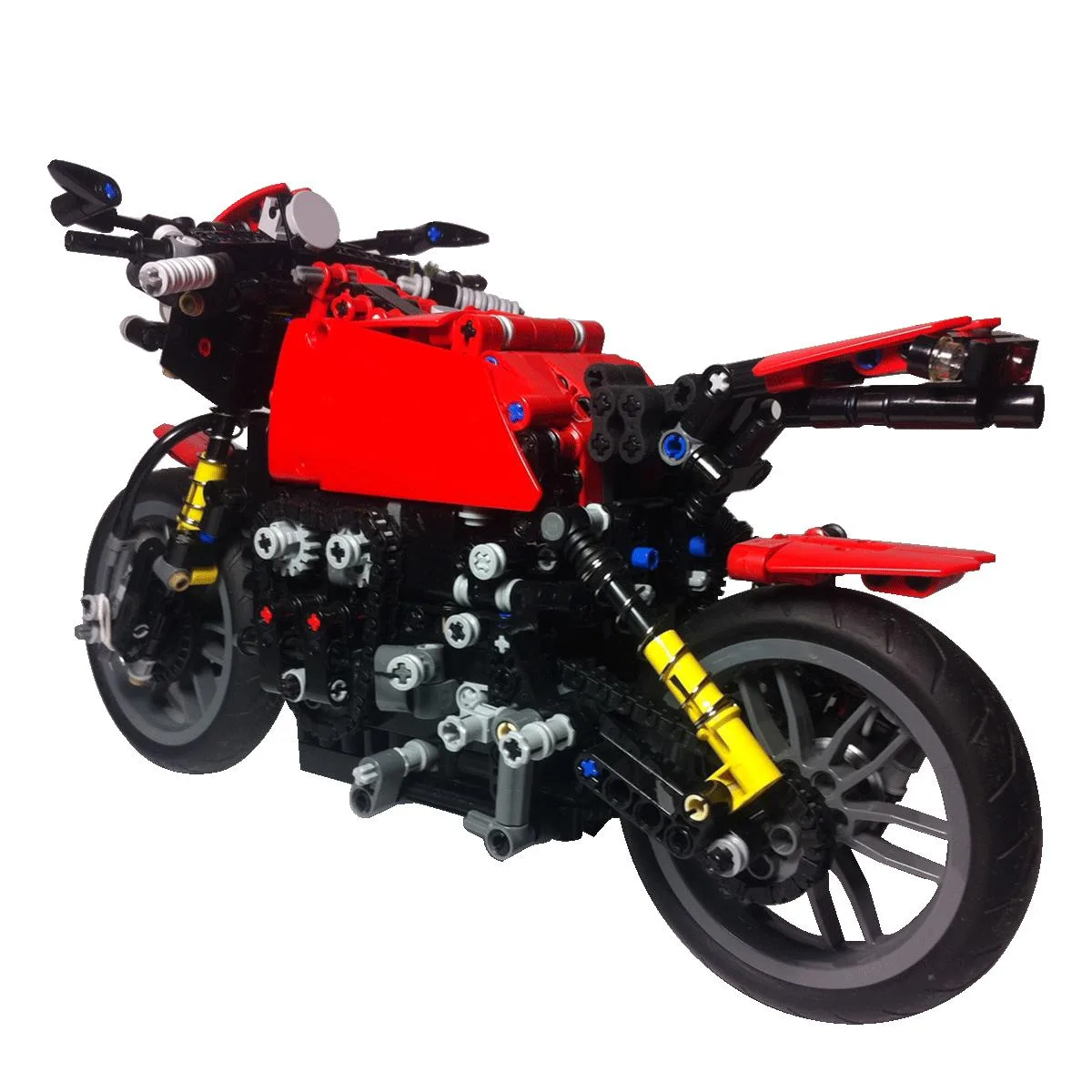 ZITIANYOUBUILD ZITIANYOUBUILD C743 Functional Motorcycle Model 913 Parts — product photo