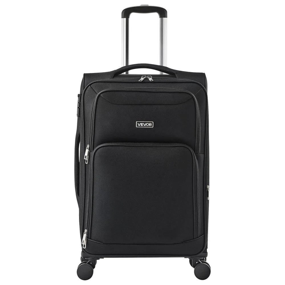 VEVOR VEVOR NL015 24 Inch Expandable Softside Luggage Black — product photo