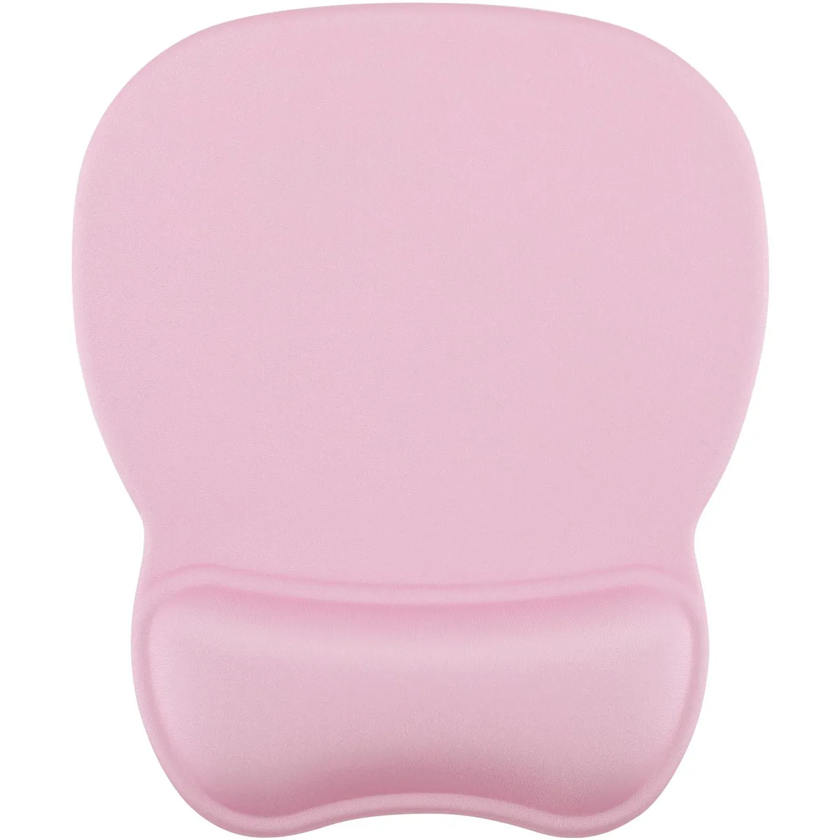 KEHIPI KEHIPI Ergonomic Mouse Pad with Gel Wrist Rest, Pale Pink, 9.4 x 8.1 in — product photo