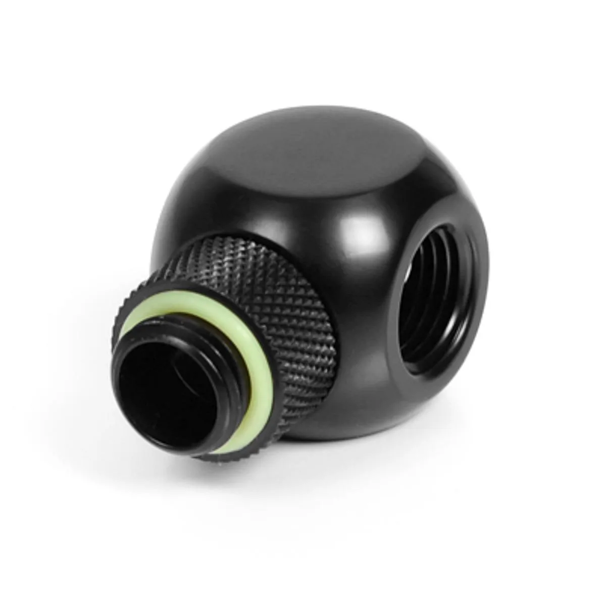 Barrow Mods Barrow Mods TX3T-A01 G1/4" 3-Way Rotary Splitter Fitting Black — product photo