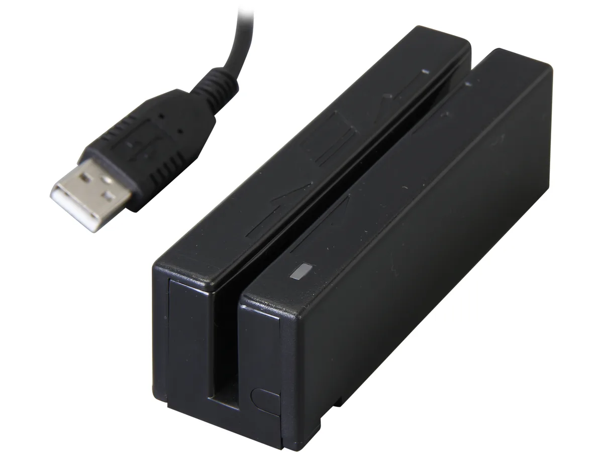 MagTek, Inc MagTek, Inc 21040102 MiniUSB HID Credit Card Reader — product photo
