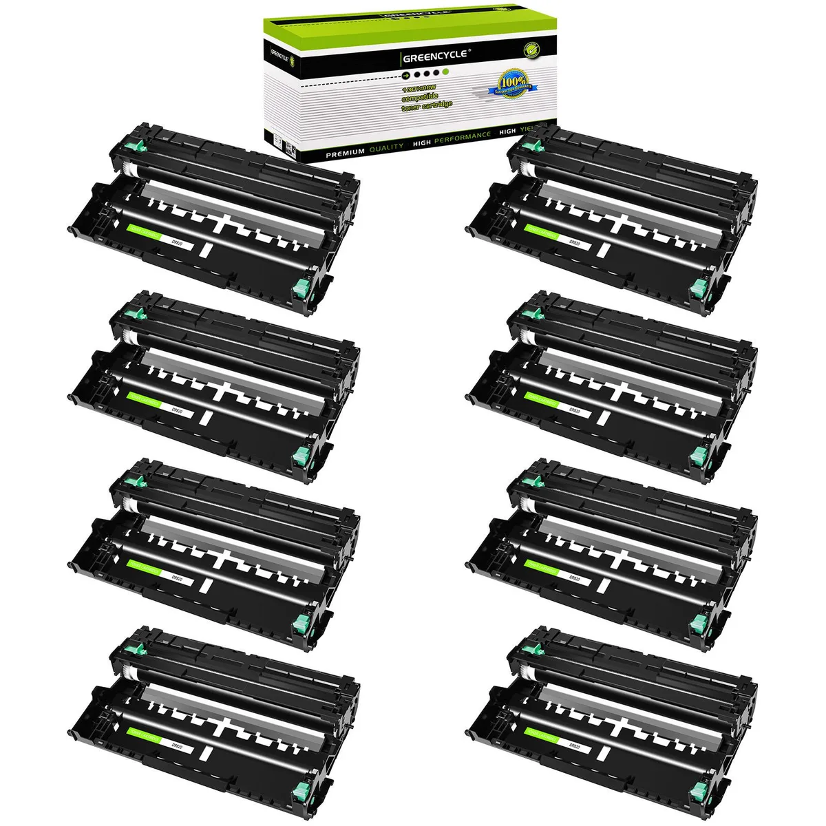 GREENCYCLE GREENCYCLE DR820 drum unit 8 pack black 30000 pages — product photo