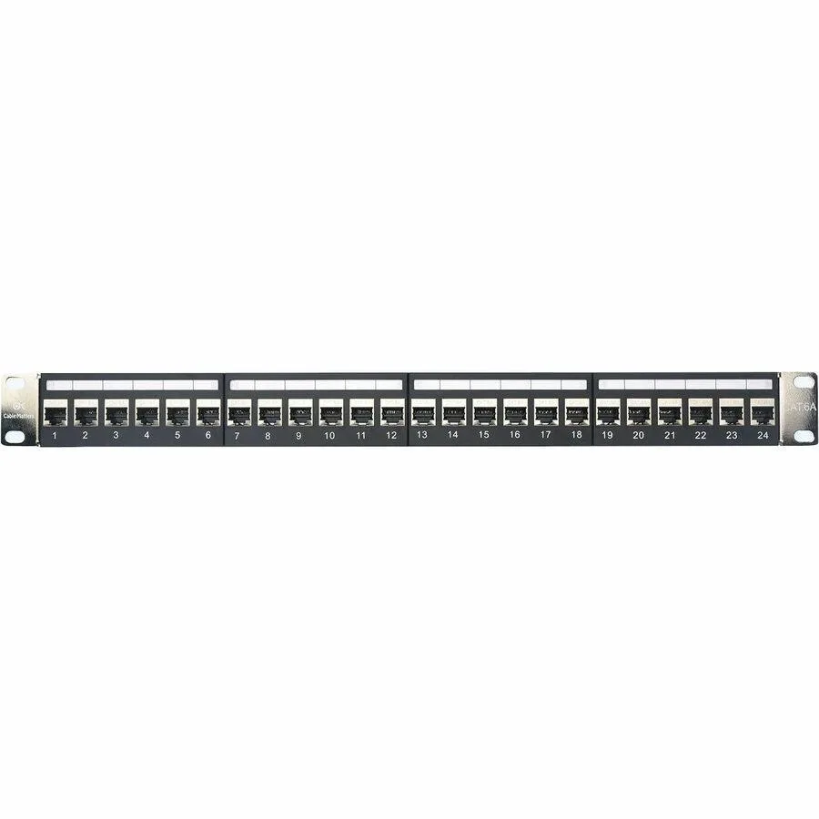 Cable Matters Cable Matters 1U 19-Inch 24-Port Cat6A Patch Panel with Inline Keystone — product photo
