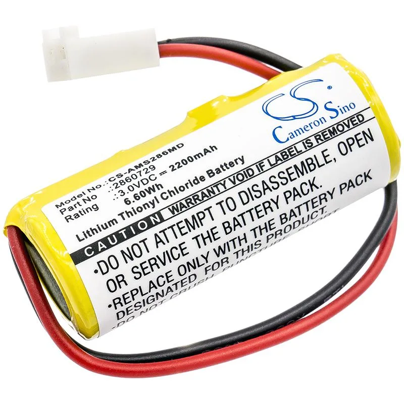 Cameron &amp; Co Cameron &amp; Co Battery for Alaris 2860 2863 2865 2866 III 2200mAh Yellow — product photo